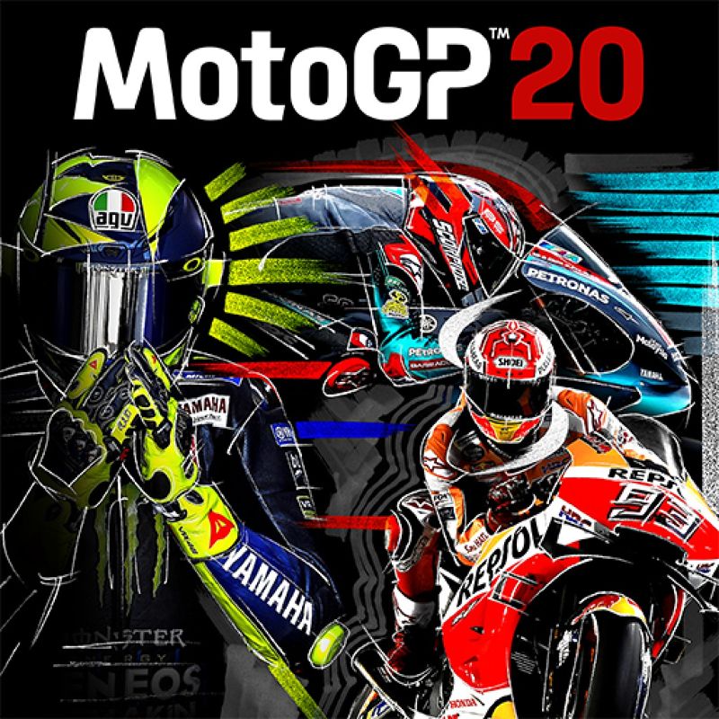 MotoGP 20 box art for Playstation 4